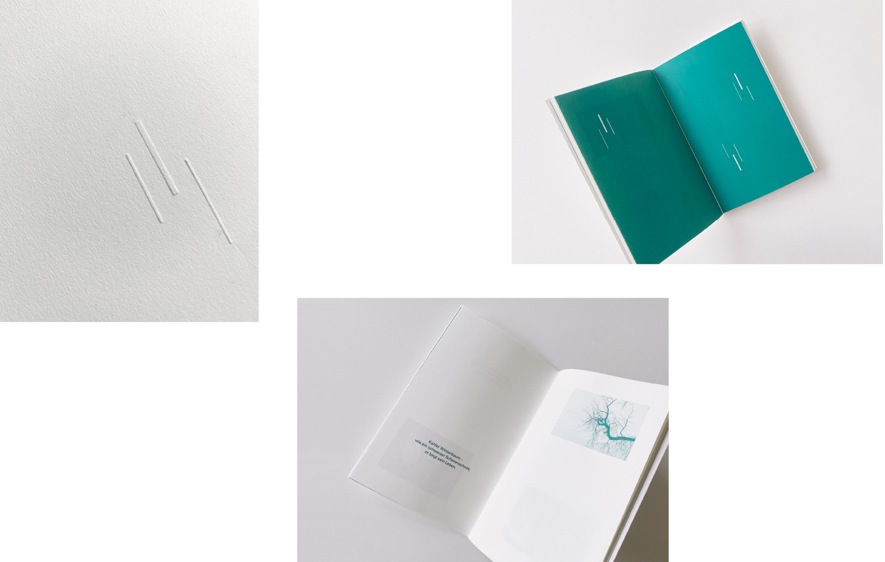 Barbara Kuberczyk Kommunikationsdesign, Barbara Kuberczyk, Corporate Design, Grafikdesign, Editorial Design, Kommunikationsdesign, Kommunikationsdesign Konstanz; Julia Tilgen-Kramm, Gedichtband, Gespräch der Gräser, Lyrik, Haiku, japanische Haiku, Haiku Gedichtband